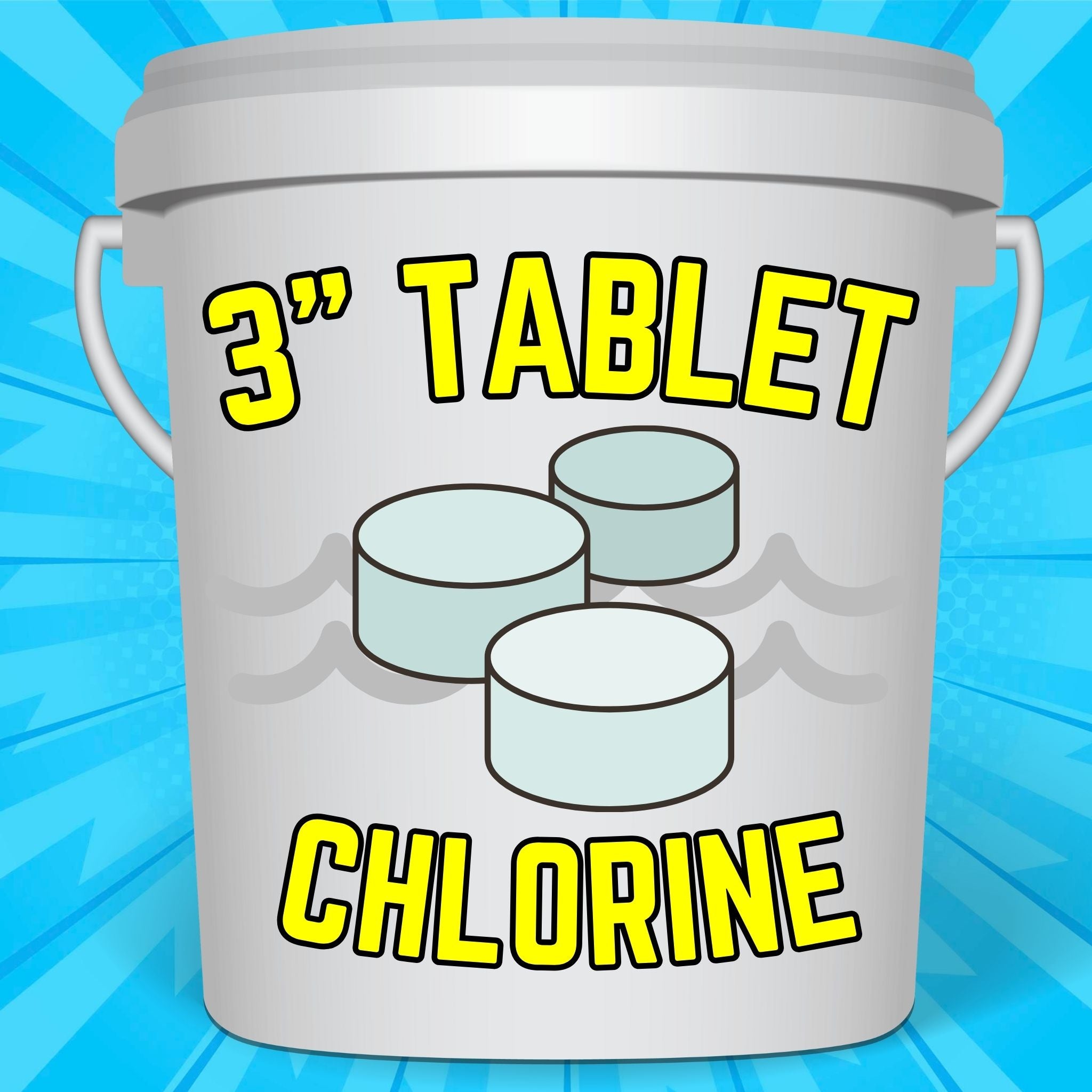 3" Chlorine Tabs