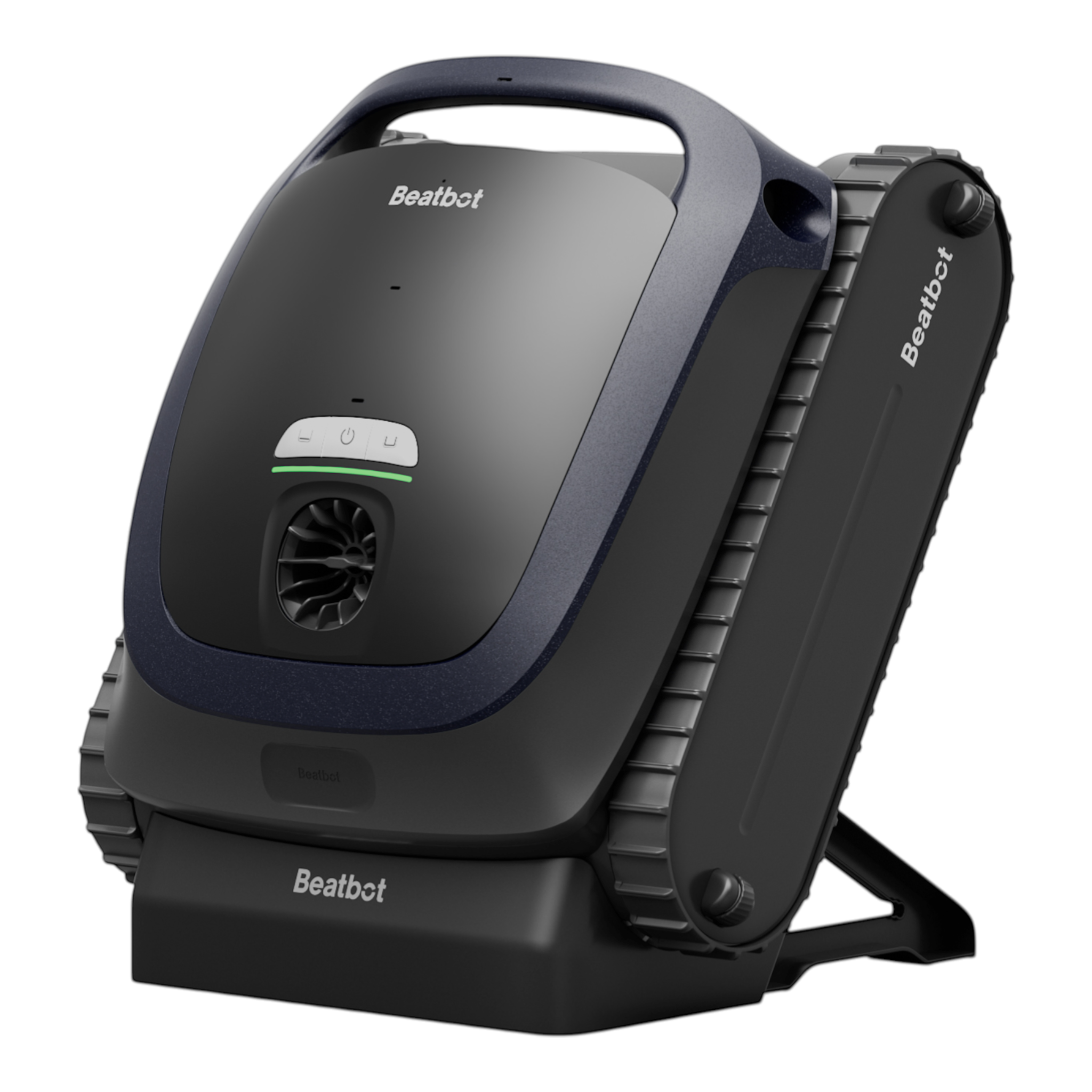 Ducky's Pools, Hot Tubs & Living Beatbot P300 cordless robotic pool cleaner with tracks and handle.