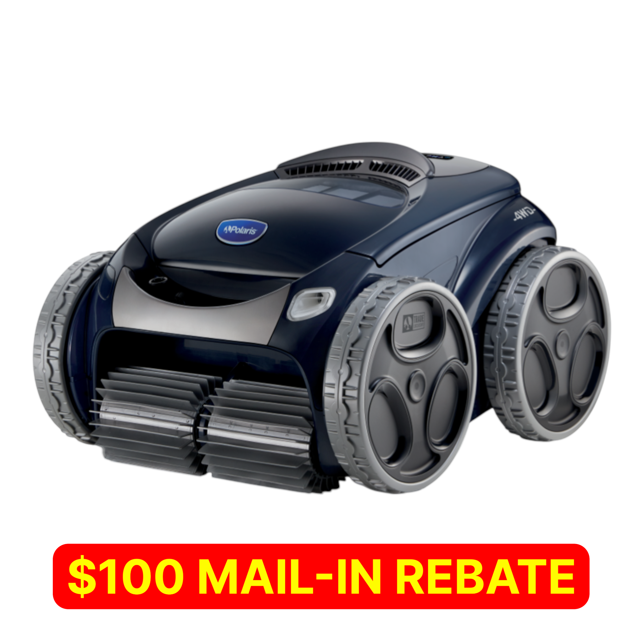 Ducky's Pools, Hot Tubs & Living Polaris Alpha IQ+ robotic pool cleaner with AquaLink control, 4WD, and trade series exclusive features.