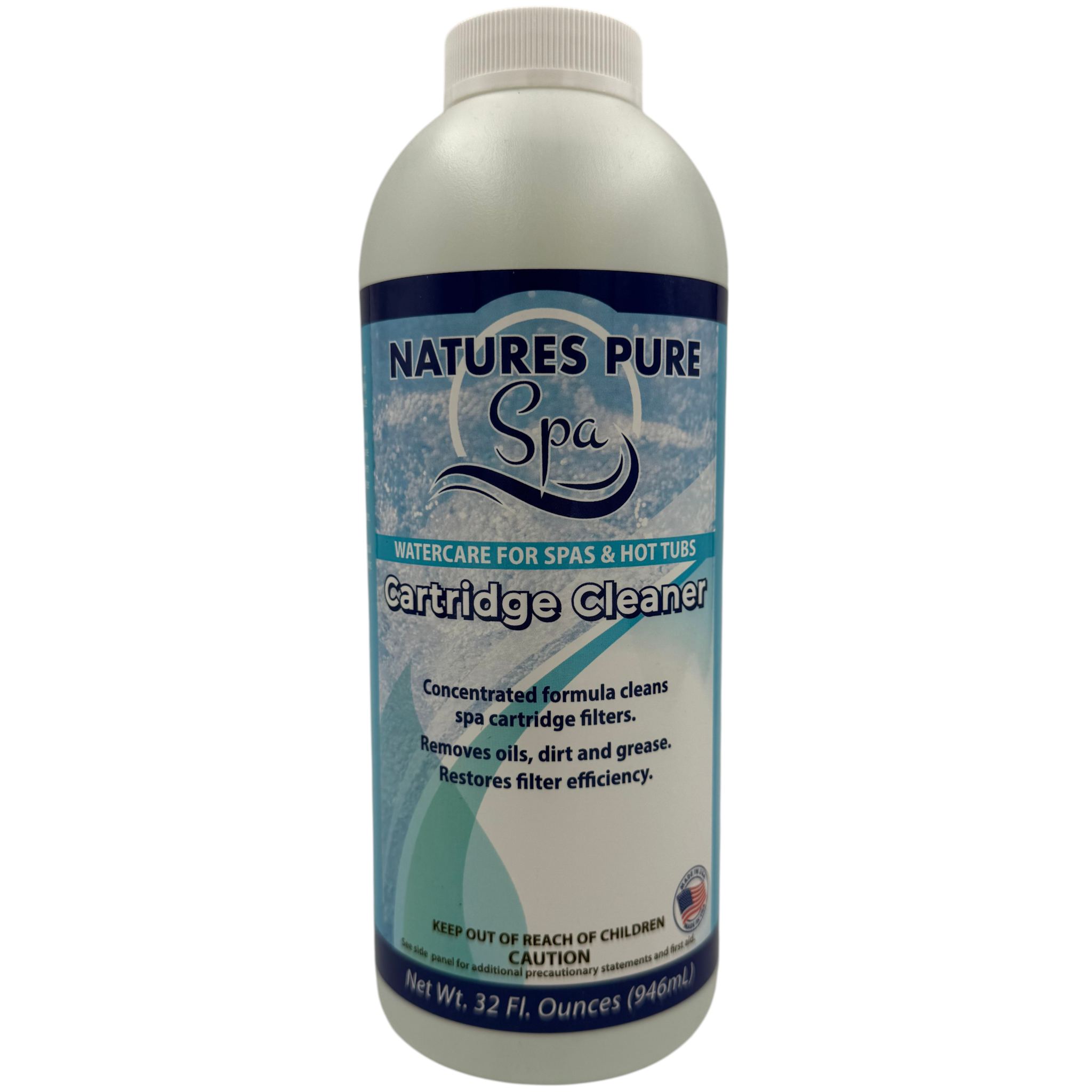 Natures Pure Spa - Cartridge Filter Cleaner - 1 Qt.