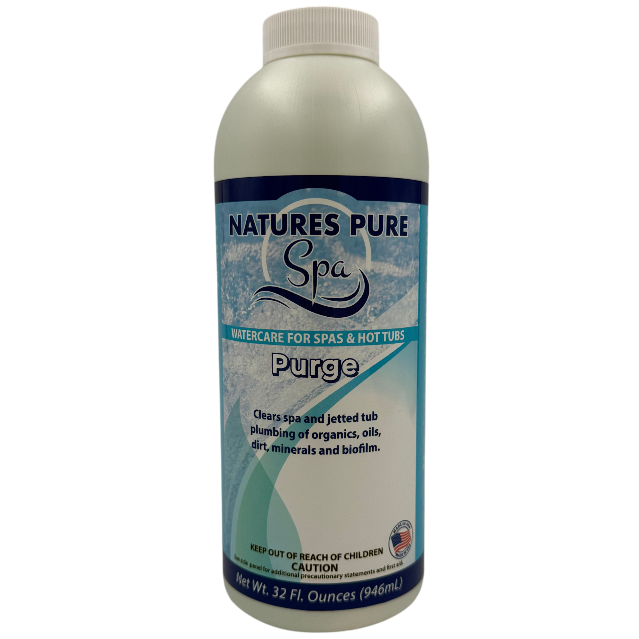 Natures Pure Spa - Purge Jet & Plumbing Line Cleaner - 1 Qt.