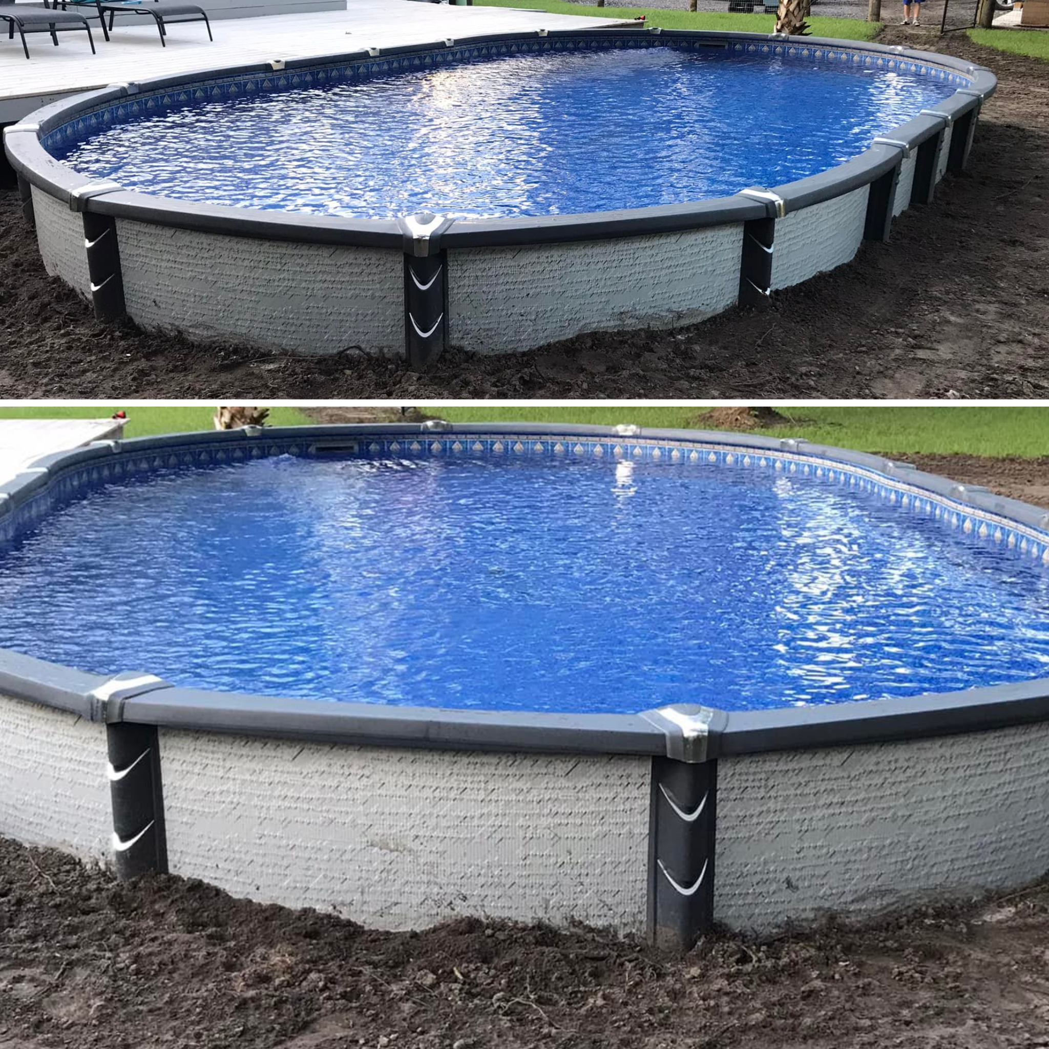 Above Rmte Above Ground Pool Wall Tracks Pool Bottom Rails